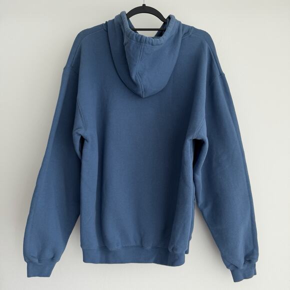 Vintage Disney Parks Hoodie Small Blue Grumpy Snow White Embroidered Sweatshirt - Picture 4 of 9